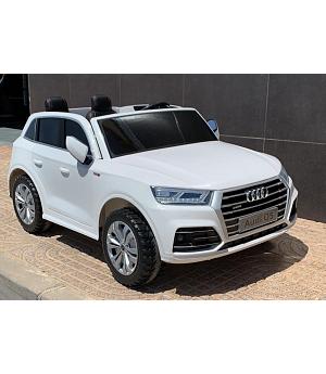 COCHE AUDI Q5 12V, 4 MOTORES, BLANCO, RC, FULL OPTION - LE3732